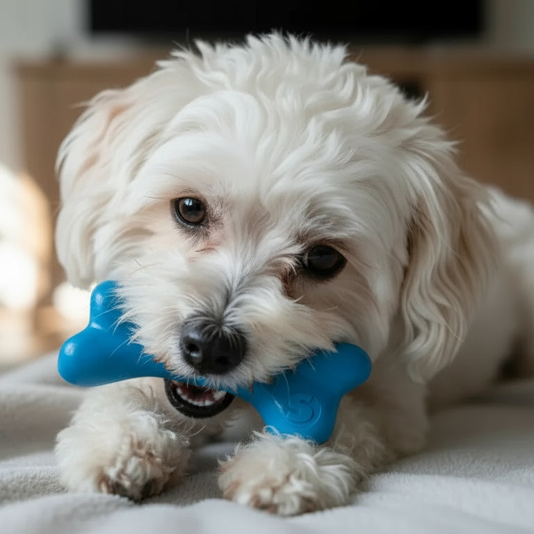 PUP-X Rubber Bone Dog Toy | American made