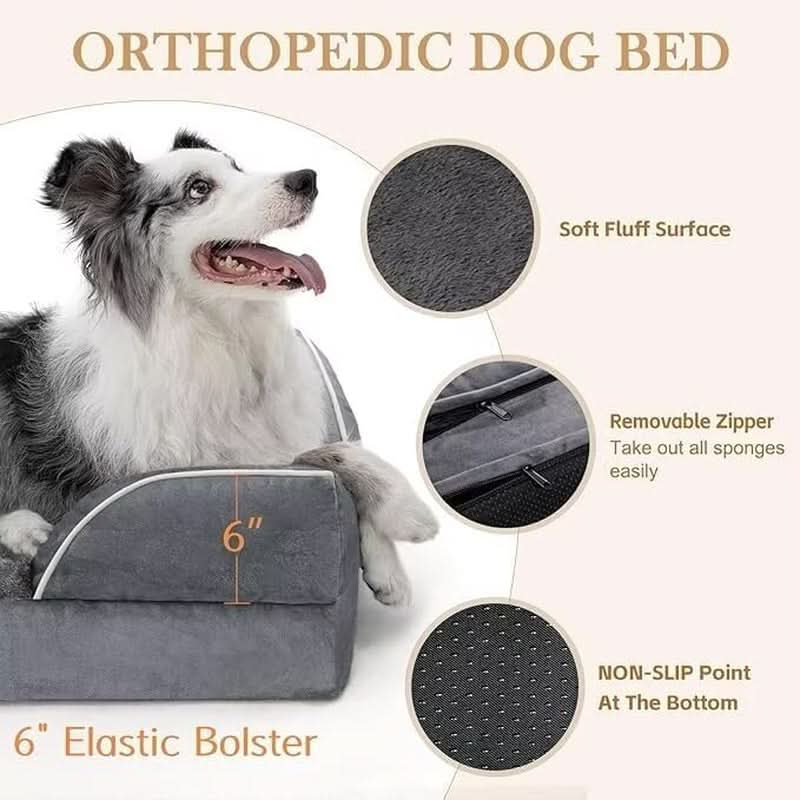 Extra Large Waterproof Orthopedic Bed