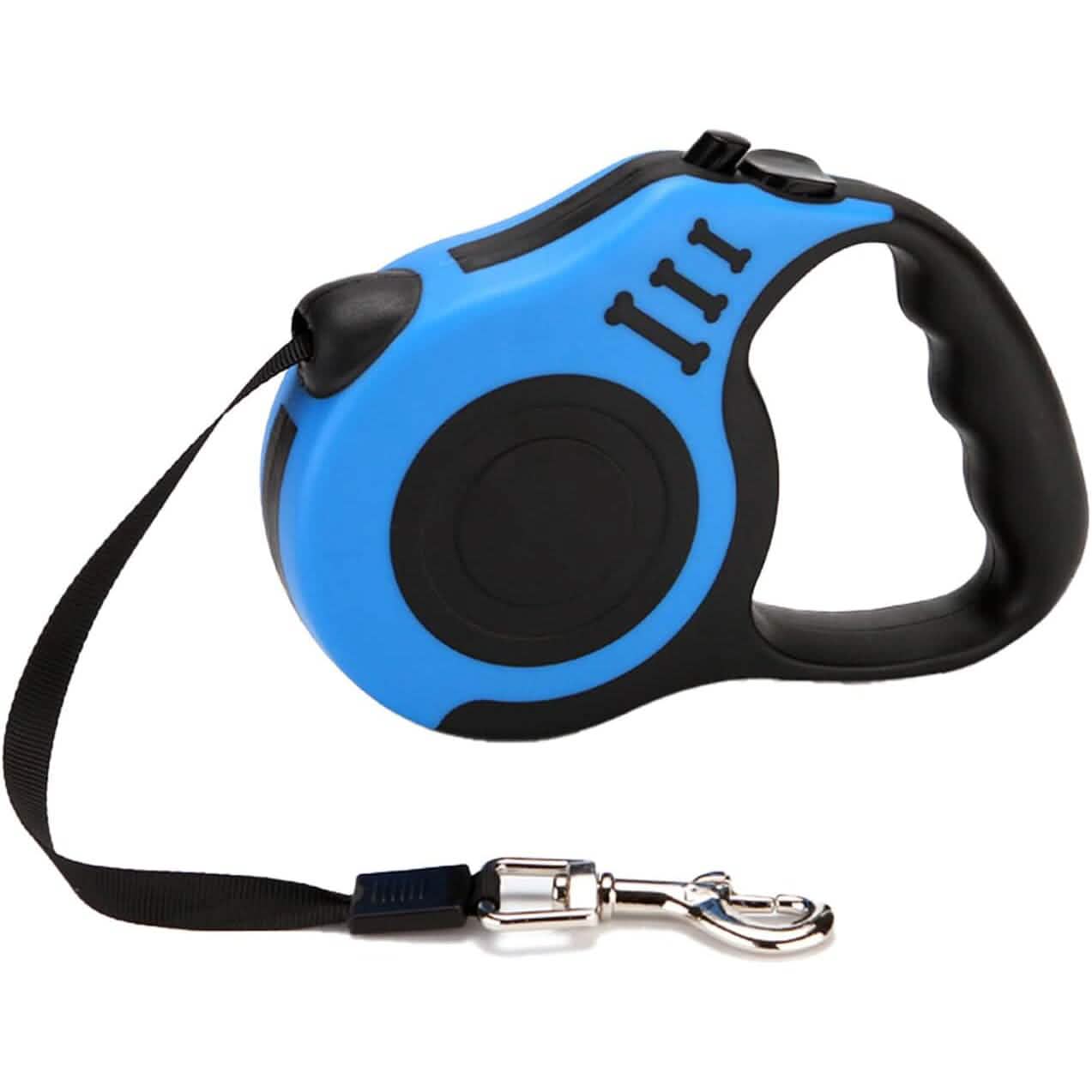 Double Switch Retractable Pet Leash