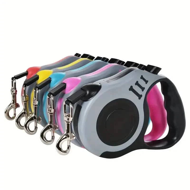 Double Switch Retractable Pet Leash