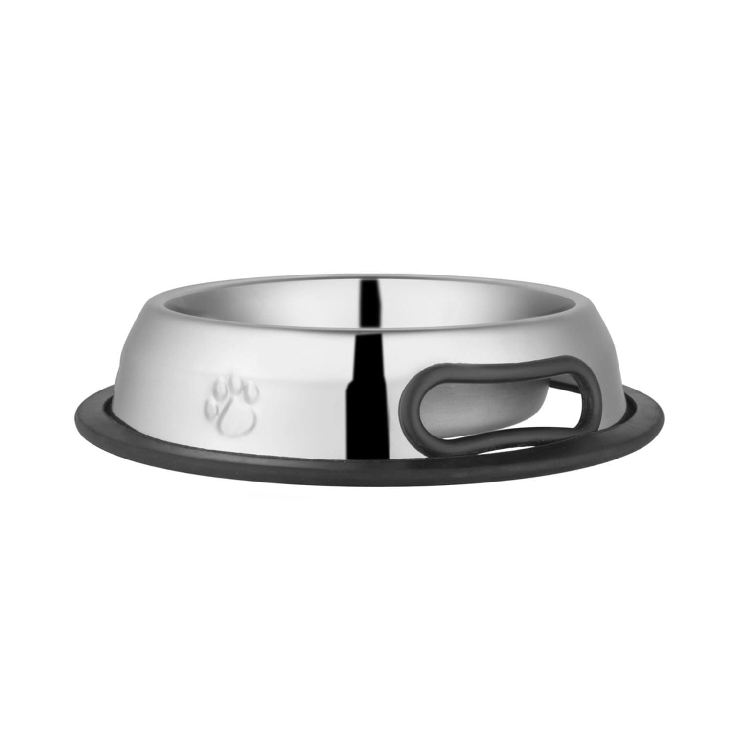 Jeffers Pet No-Tip Anti-Skid Stainless Steel Bowl
