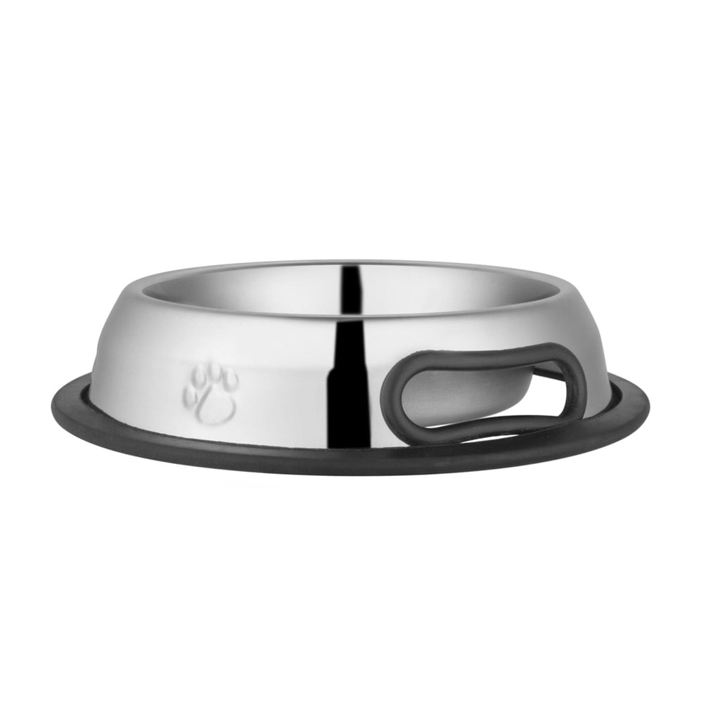 Jeffers Pet No-Tip Anti-Skid Stainless Steel Bowl