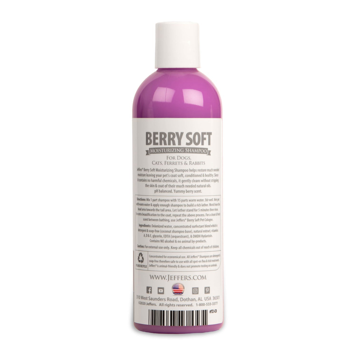 Jeffers Moisturizing Shampoo for Pets