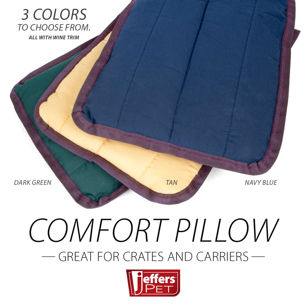 Jeffers Pet Washable Pillow for Crates, Carriers, or Lounging