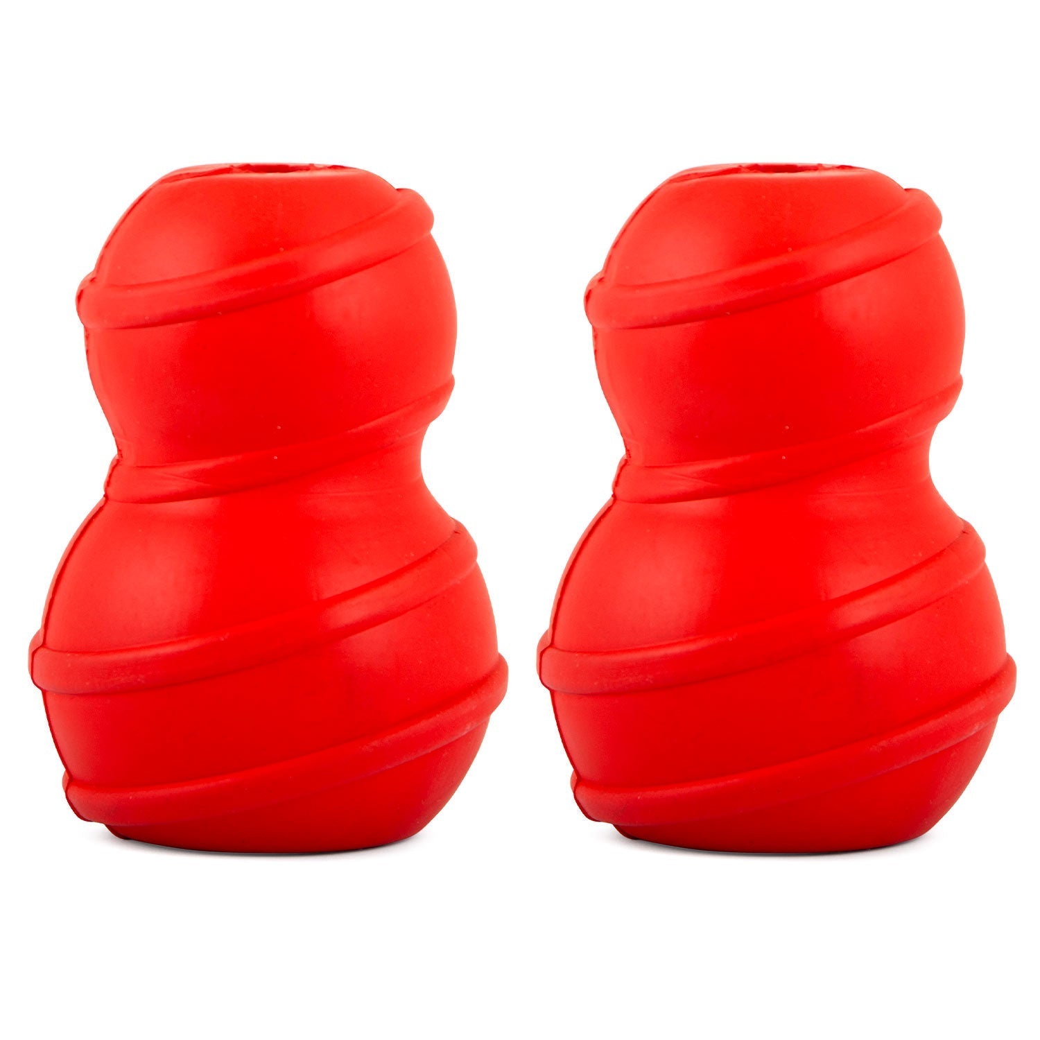Jeffers Red Classic Stuffable Fetch & Chew Dog Toy