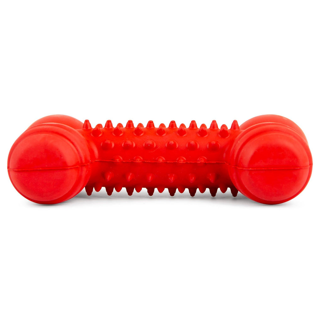 Jeffers Red Dental Bone Dog toy