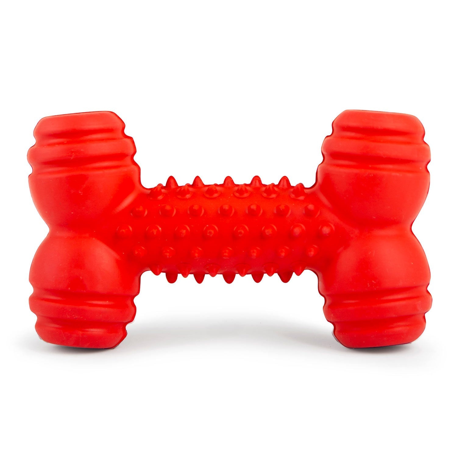 Jeffers Red Dental Bone Dog toy