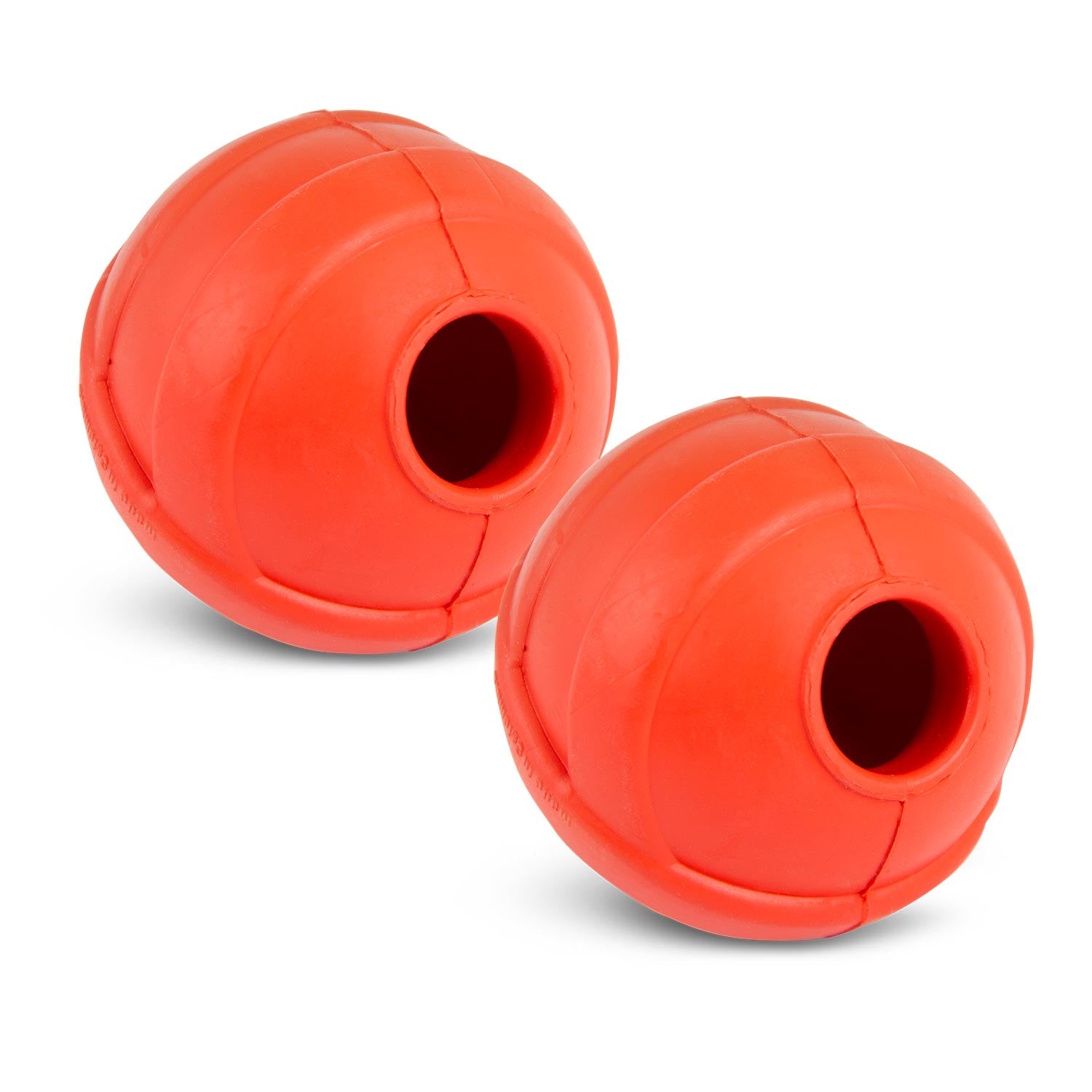 Jeffers Red Ball Treat Dispensing Dog Chew Toy