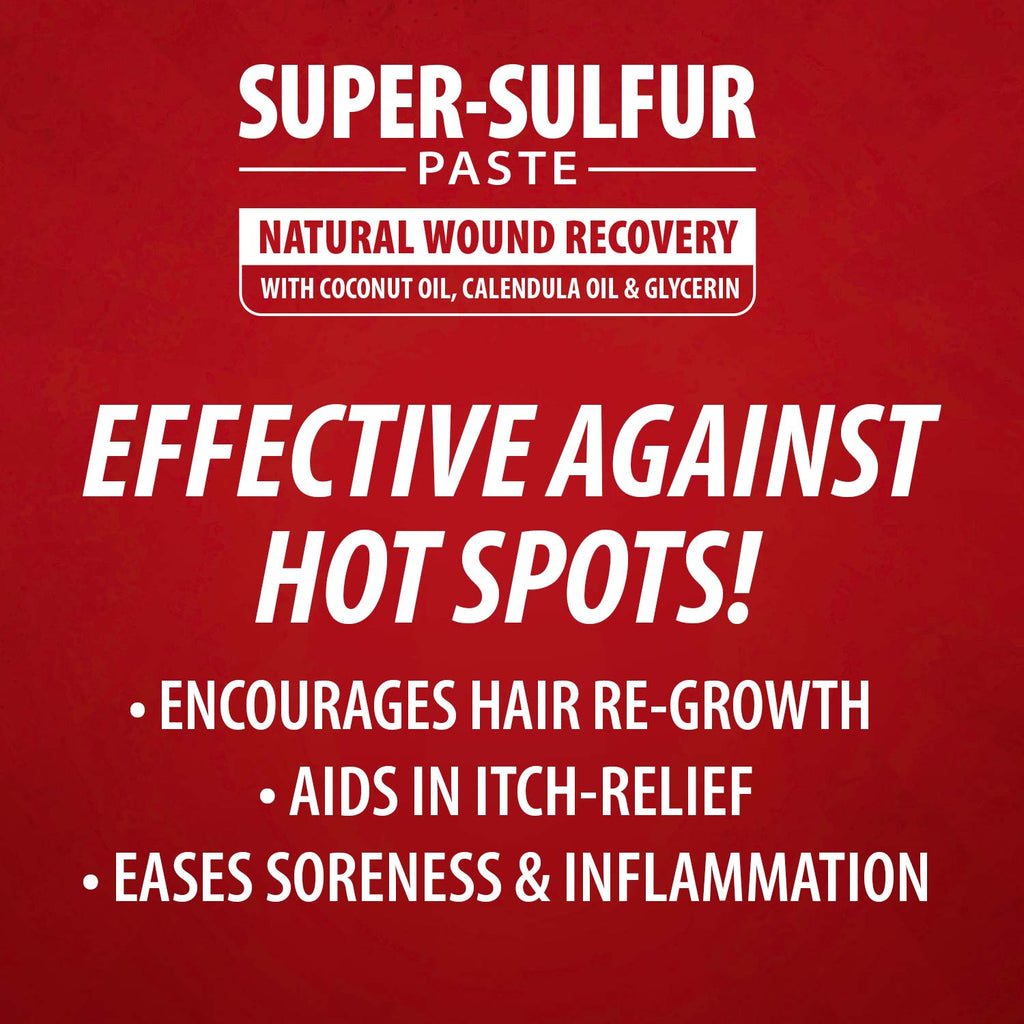 Jeffers Super-Sulfur Skin & Wound Healing Paste for Pets