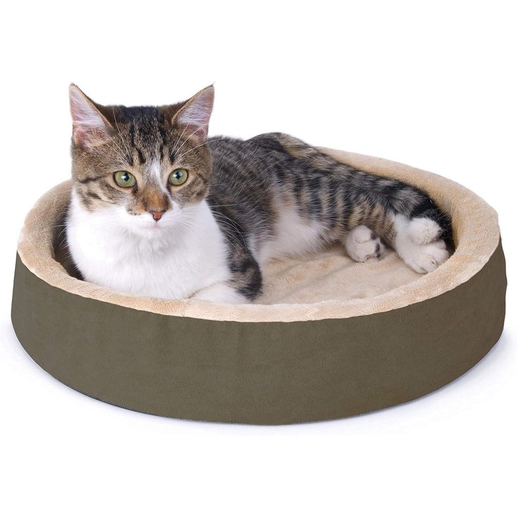 K&H Thermo-Kitty Cuddle Up Cat Bed
