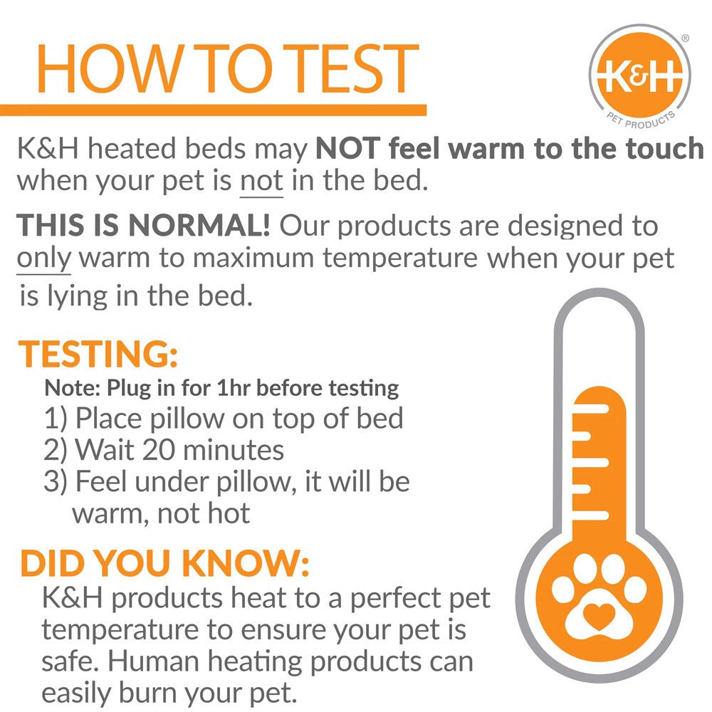 K&H Thermo-Kitty Heated Cat Bed