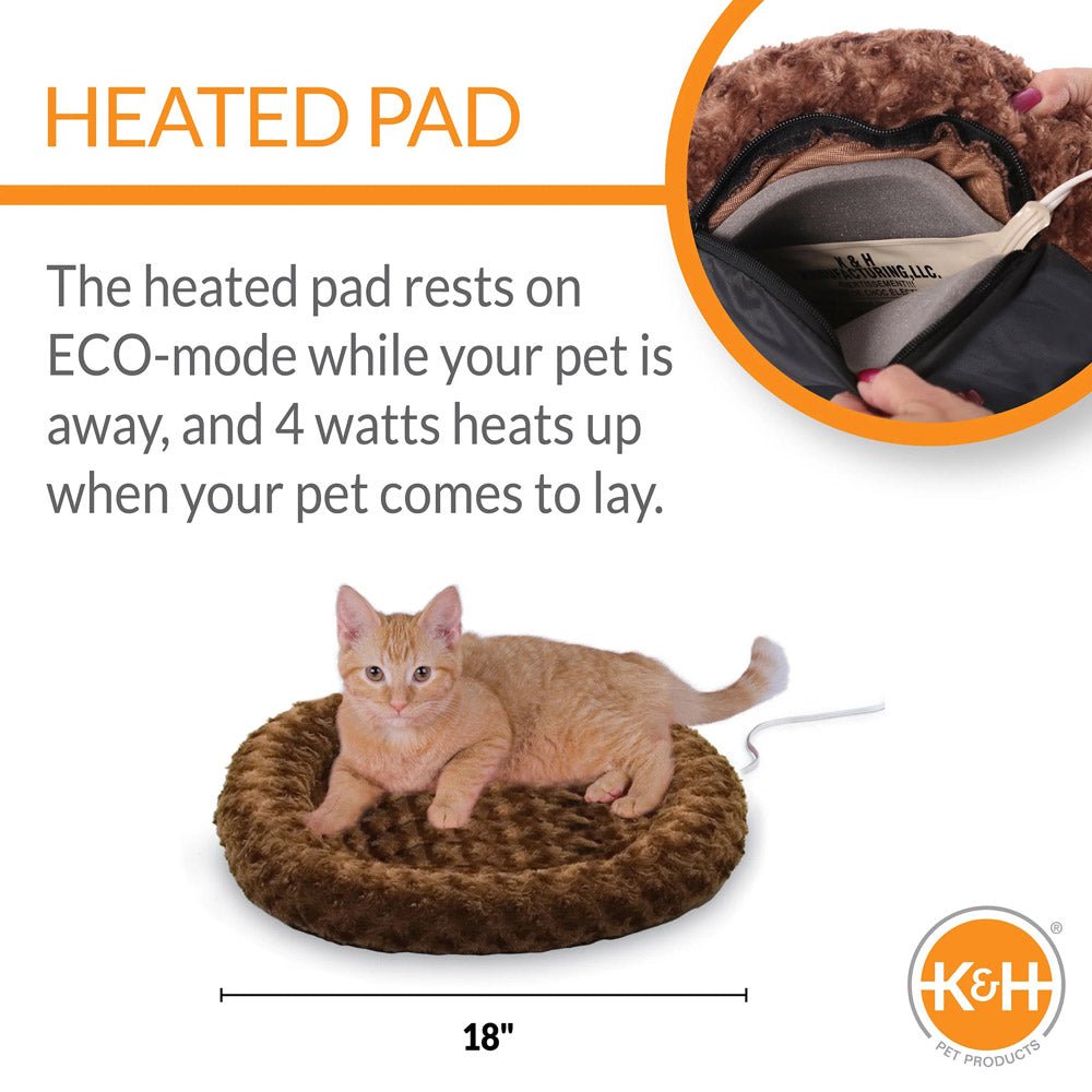 K&H Thermo-Kitty Heated Cat Bed
