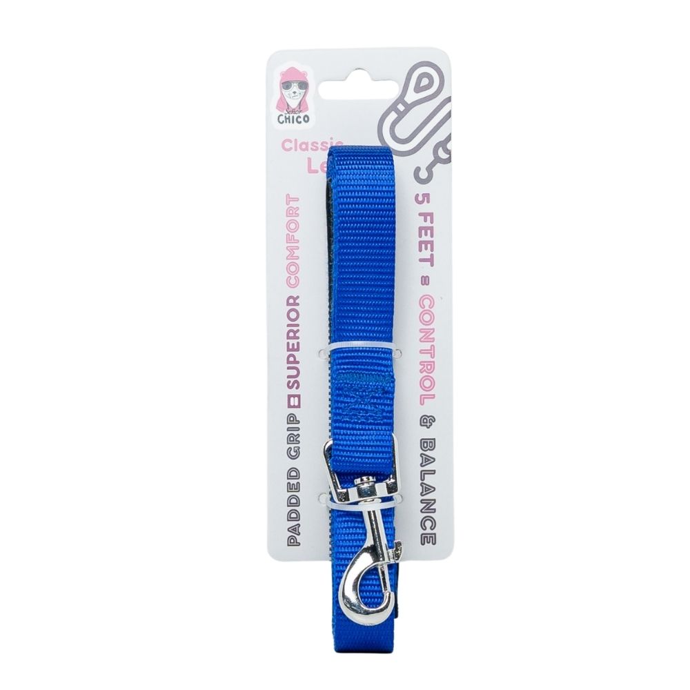 Padded Grip Dog Leash | Durable Nylon Leash with Comfort Handle, 5ft