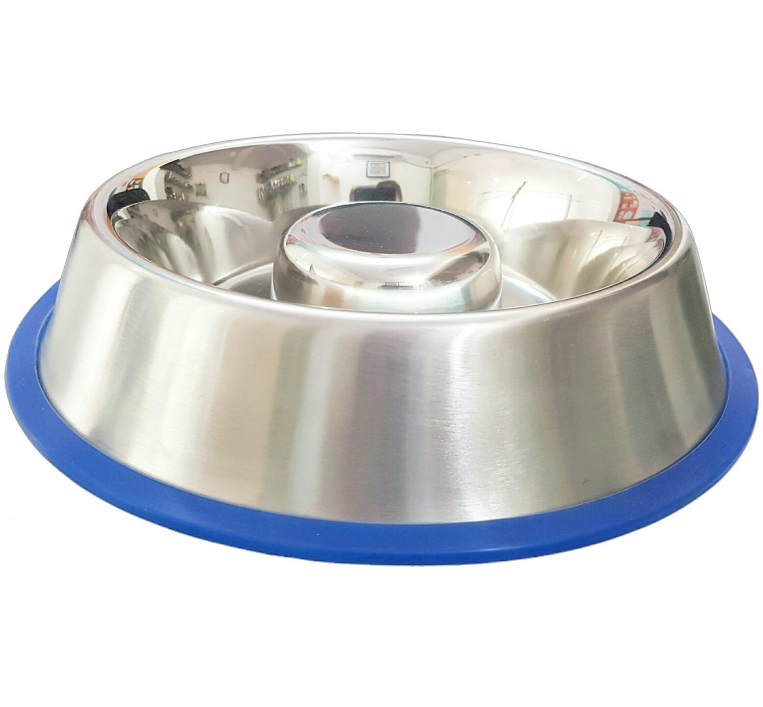 Mr. Peanut's Slow Feed Bowl with Bonded Silicone Base