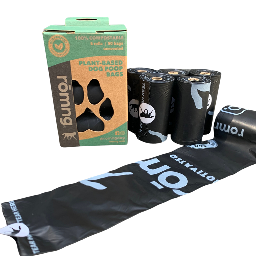 compostable plant-based dog waste bags
