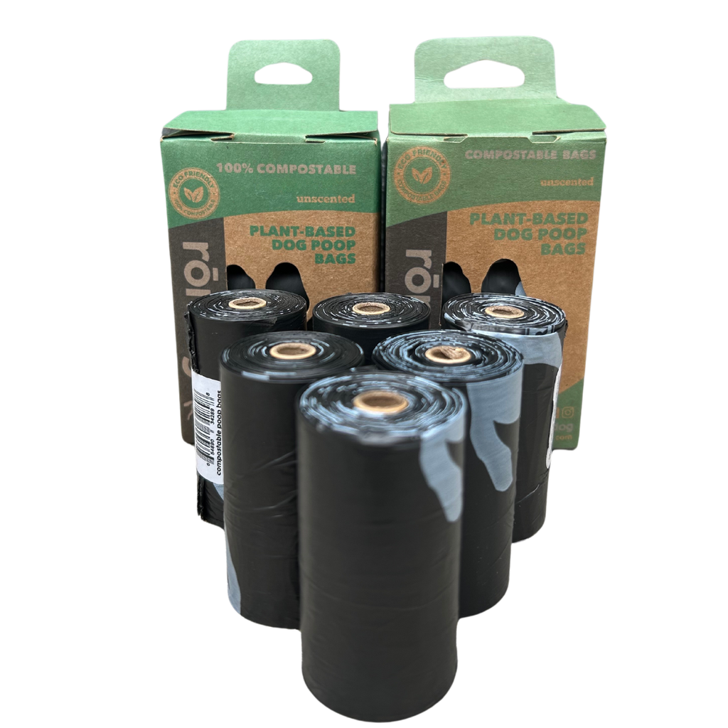 compostable plant-based dog waste bags