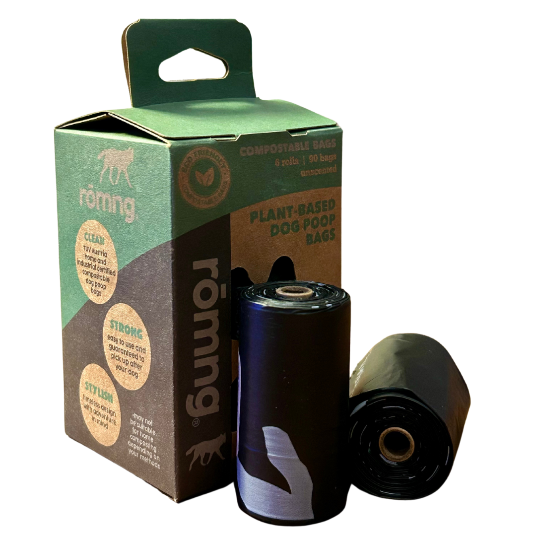 compostable plant-based dog waste bags