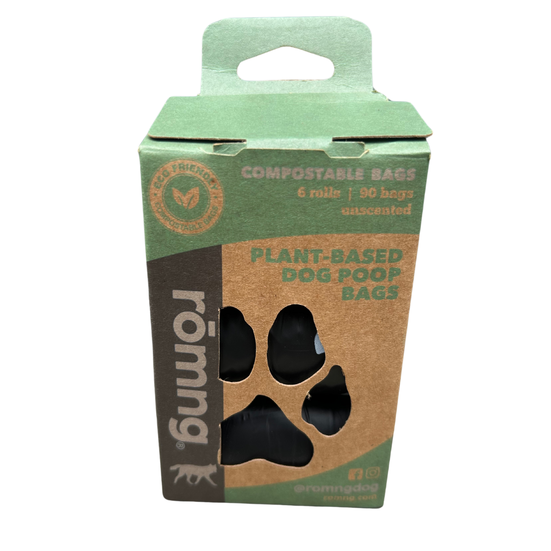 compostable plant-based dog waste bags