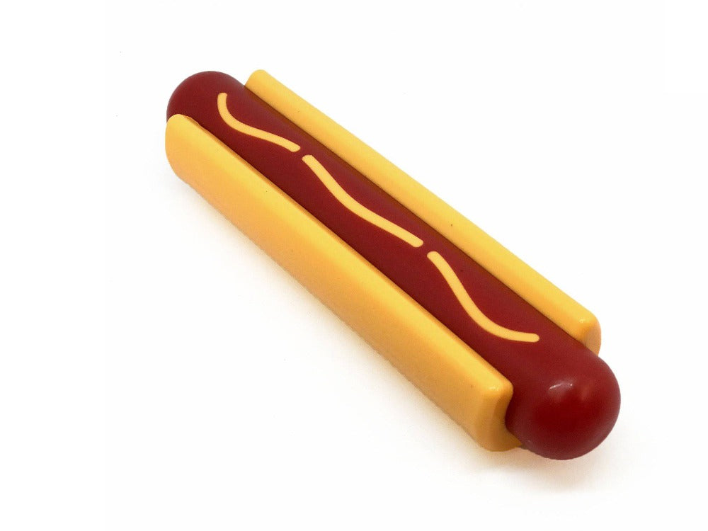 Hot Dog Dog Toy for Aggressive Chewers | American made