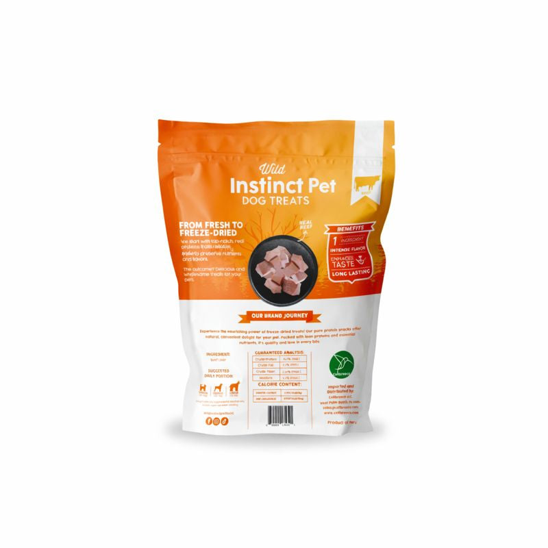 Freeze-Dried Beef Liver Dog Treats | Single-Ingredient, High-Protein Snack – Wild Instinct