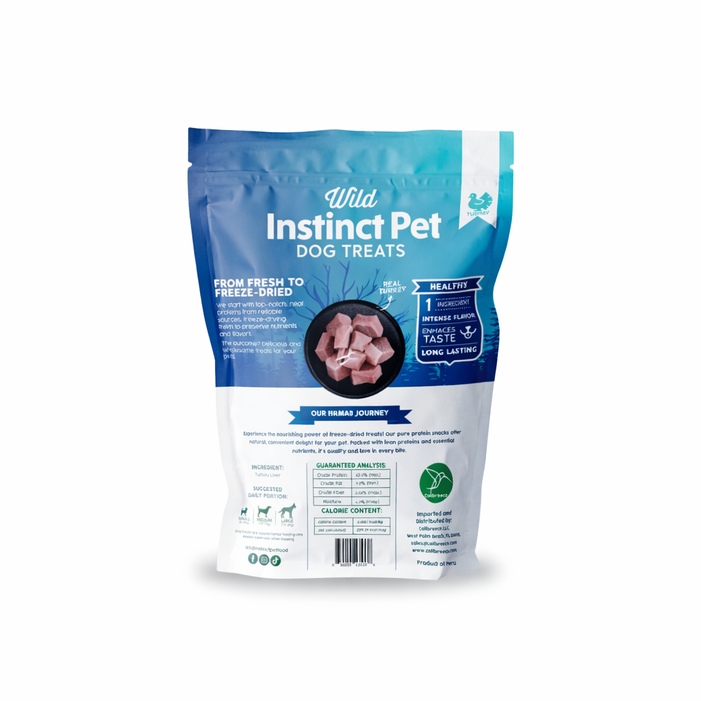 Freeze-Dried Turkey Liver Dog Treats | Gentle, Single-Ingredient Snack – Wild Instinct